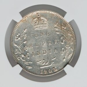 1903B Indian Rupee MS