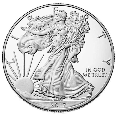 2017 American Silver Eagle Type 1 Design