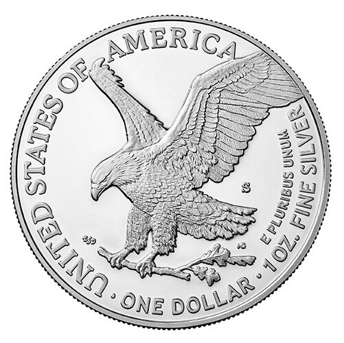 2022 American Silver Eagle Reverse