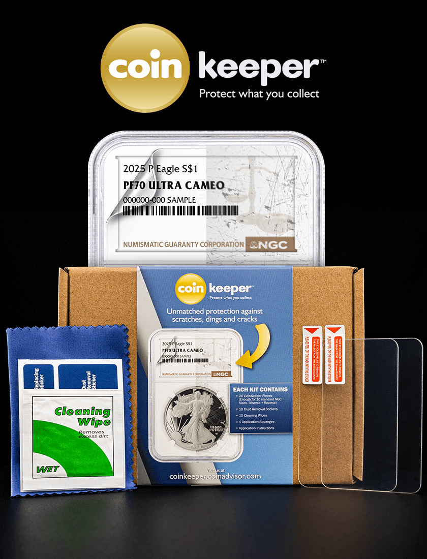 CoinKeeper NGC Standard Size Protection 10-Slab Kit