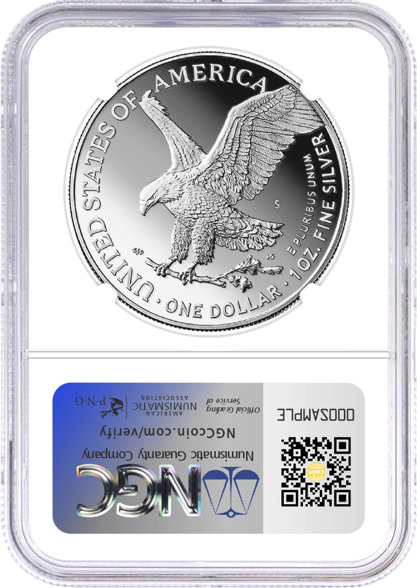 2025 S Limited Edition Silver Proof Set Kennedy NGC PF70 UCAM AR Facsimile Label and Silver Eagle NGC PF70 UCAM AR Mercanti/Gaudioso Signed Limited Edition Dual Signature Mint Engraver Series with 6 Coin Bonus in OGP