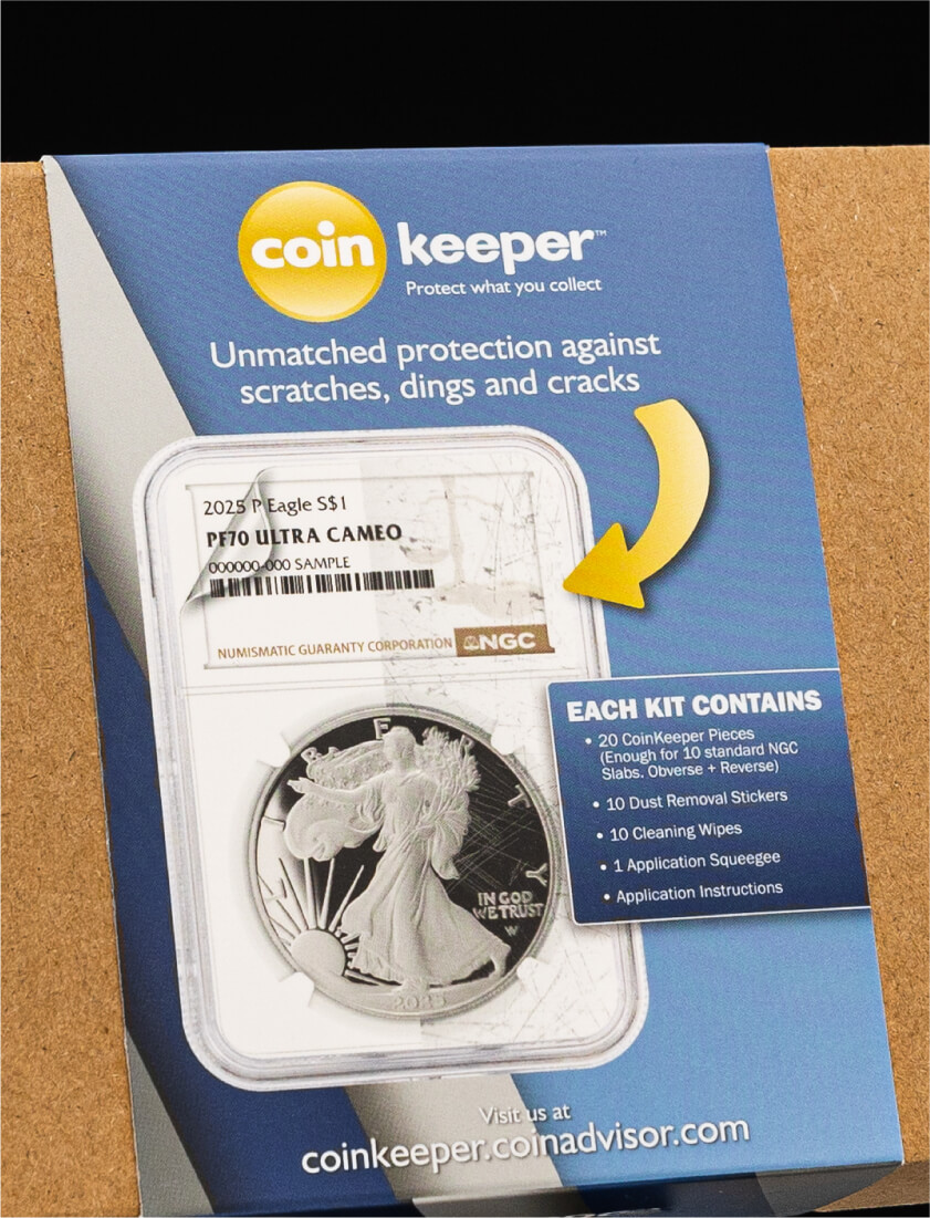 CoinKeeper NGC Standard Size Protection 10-Slab Kit