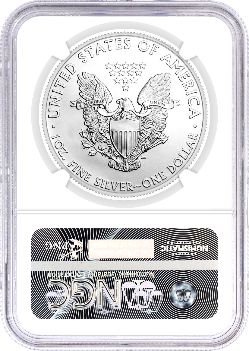 2012 $1 Silver Eagle NGC MS70 Early Releases