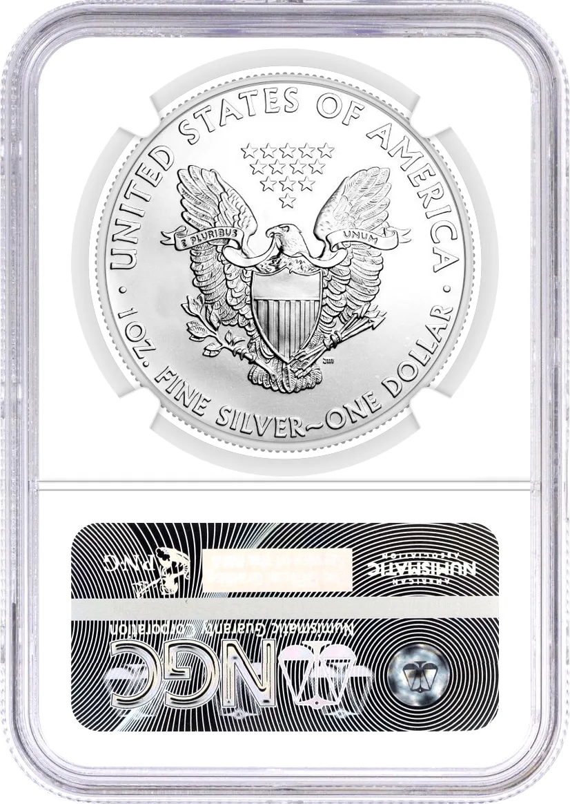 2012 $1 Silver Eagle NGC MS70 Early Releases