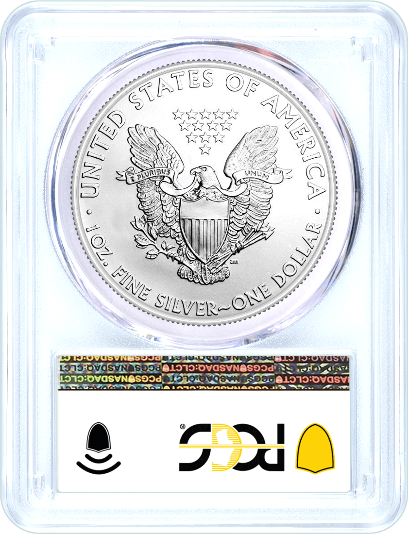 2003 $1 Silver Eagle PCGS MS69 Blue Label