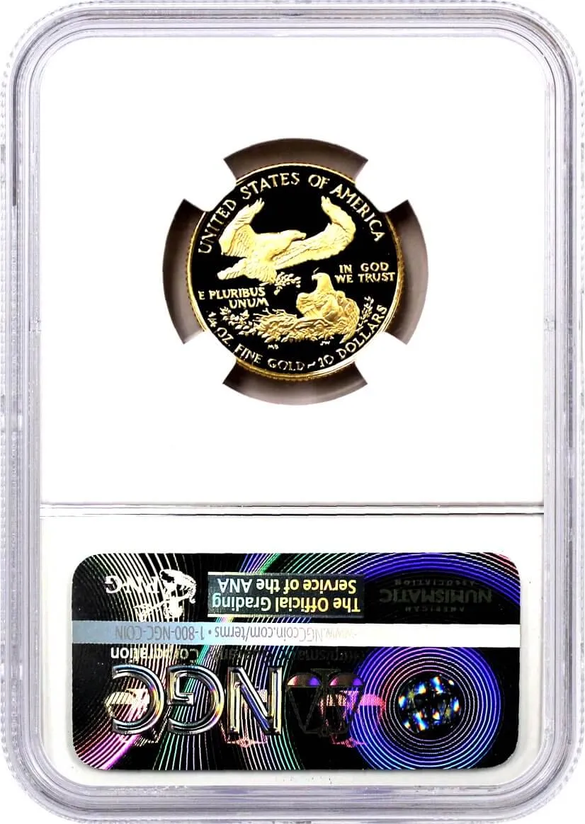 1989 P $10 Proof Gold Eagle NGC PF70 UCAM