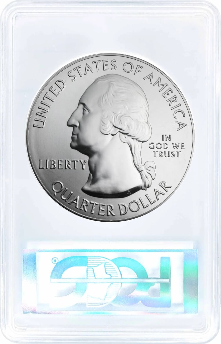 2014 ATB 5oz Silver Shenandoah PCGS MS69 PL Mercanti Signature