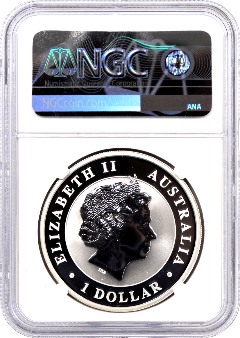 2018 $1 P Australia Silver Emu NGC MS70 One Of First 600 Struck