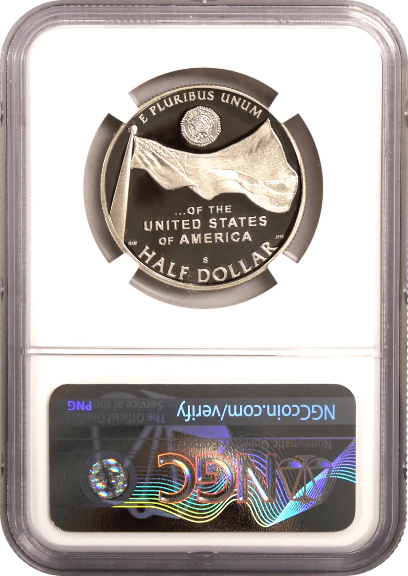 2019 S 50C Proof American Legion 100th Anniversary NGC PF70 Ultra Cameo First Releases Blue Label