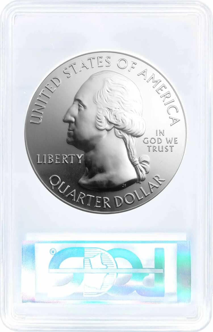 2013 ATB 5oz Silver White Mountain PCGS MS69 First Strike Mercanti Signature