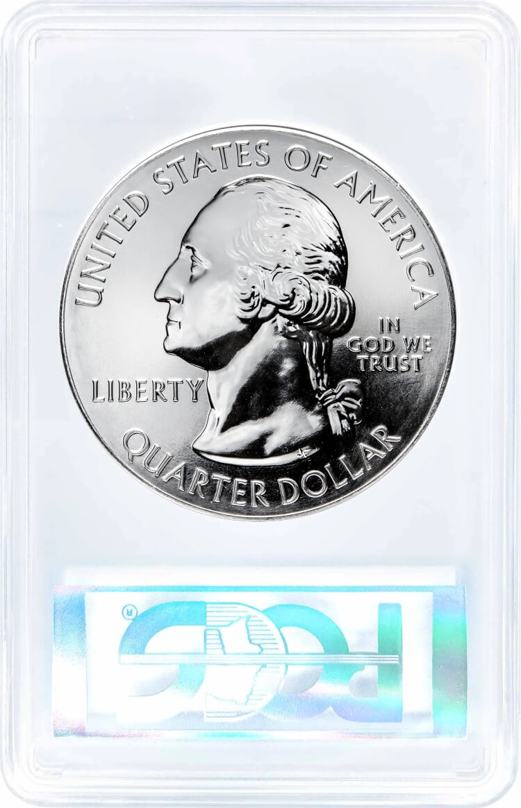 2015 ATB 5oz Silver Kisatchie PCGS MS69 DMPL Mercanti Signature