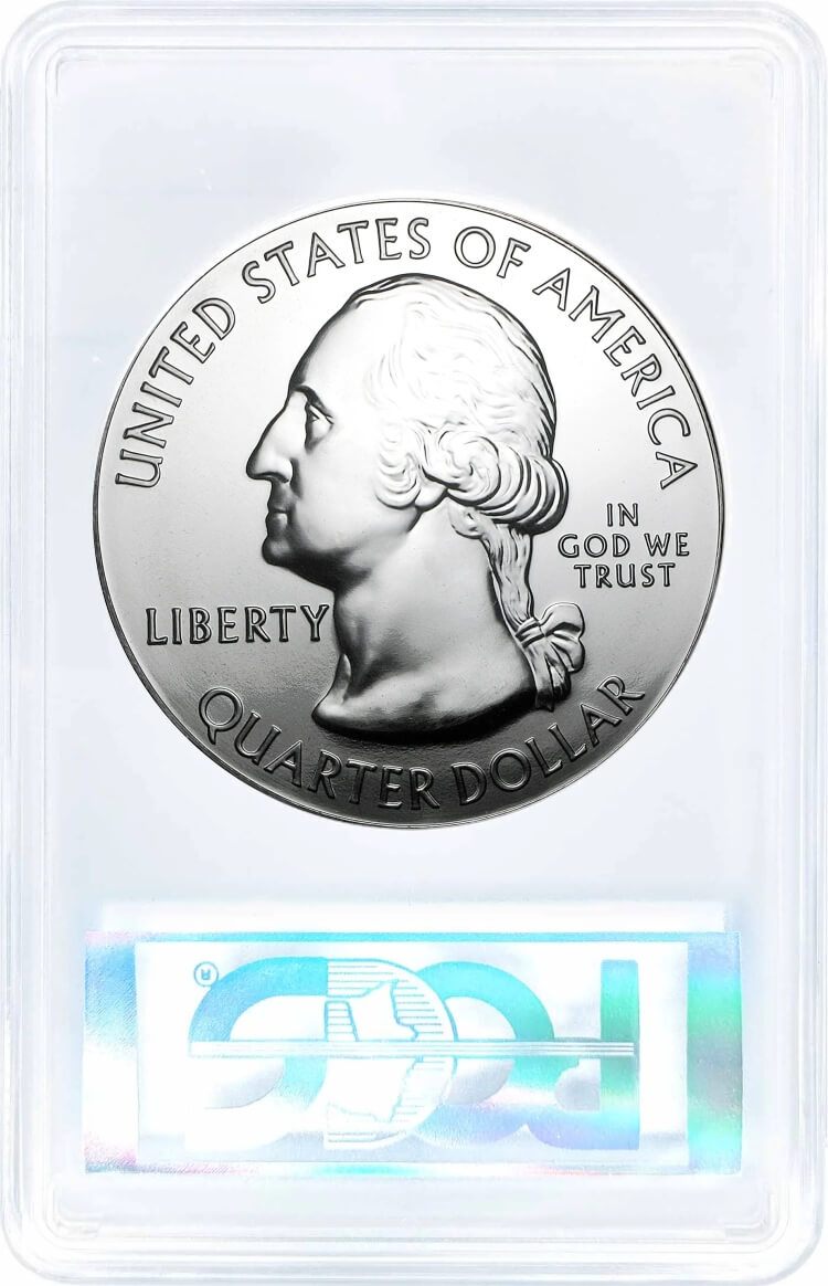 2016 ATB 5oz Silver Cumberland Gap PCGS MS69 DMPL Mercanti Signature