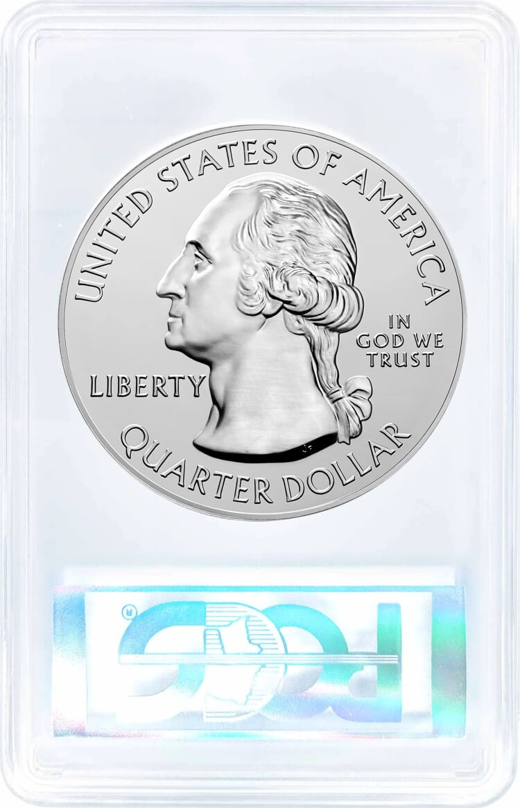 2018 ATB 5oz Silver Cumberland Island PCGS MS69 DMPL First Strike Mercanti Signature