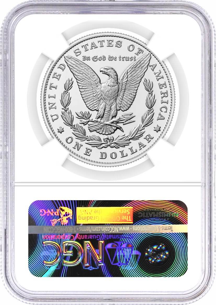 2023 $1 Uncirculated Silver Morgan Dollar and Peace Dollar 2 Coin Set NGC MS70 Advance Releases Ryder Signed U.S. Mint Designer Series