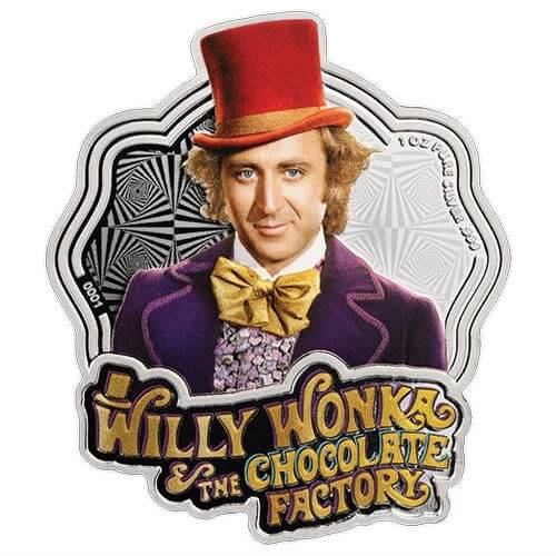 2024 Samoa $5 1 oz Silver Reverse Proof Willy Wonka Coin
