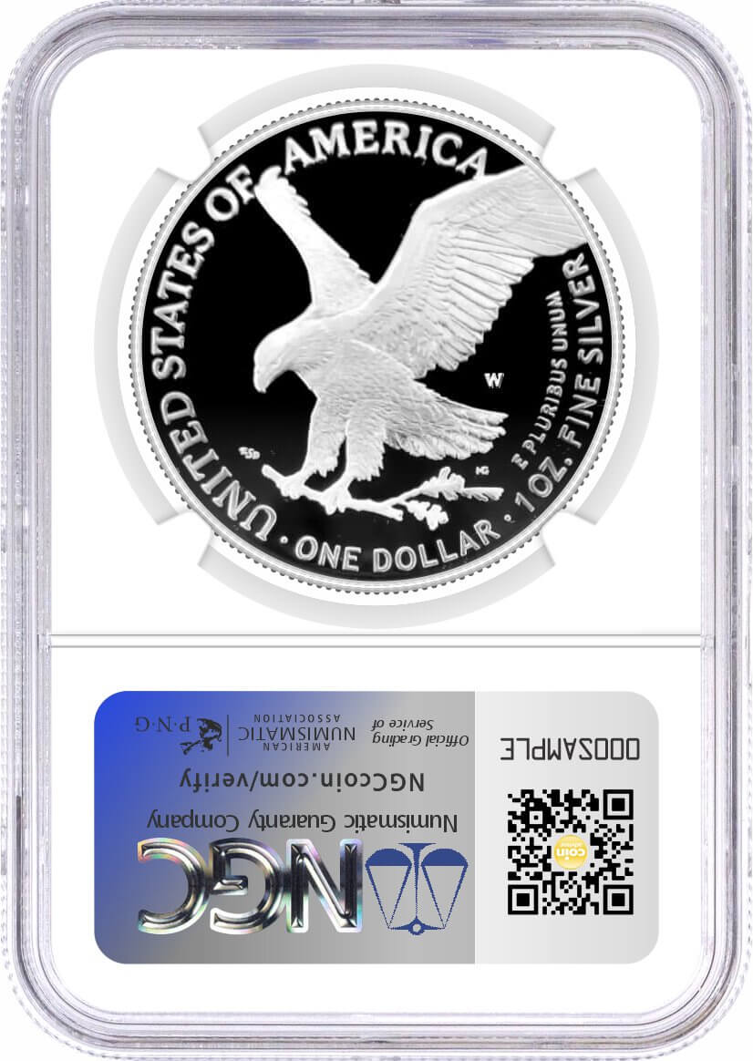 2024 W $1 Proof Silver Eagle Congratulations Set NGC PF70 UCAM First Day of Issue Gaudioso Signed U.S. Mint Engraver Series
