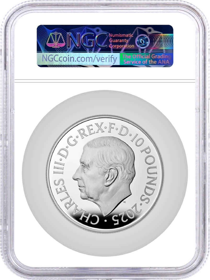 2025 G. Britain 5 oz Proof Silver Britannia & Liberty NGC PF70 UCAM First Day of Issue Summers Signed Royal Mint Label with OGP