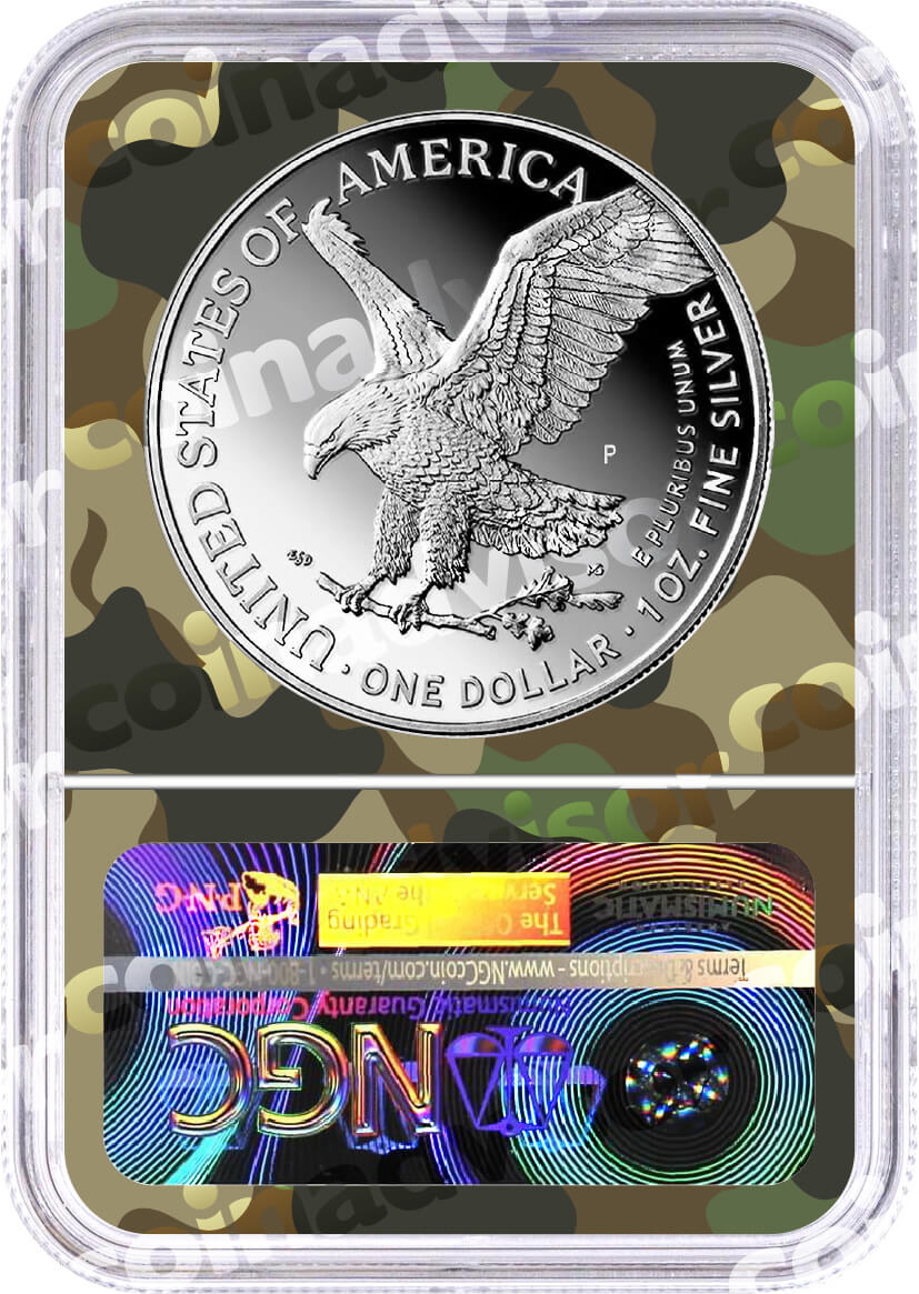2025 P $1 1oz Silver Eagle 250th Anniversary United States