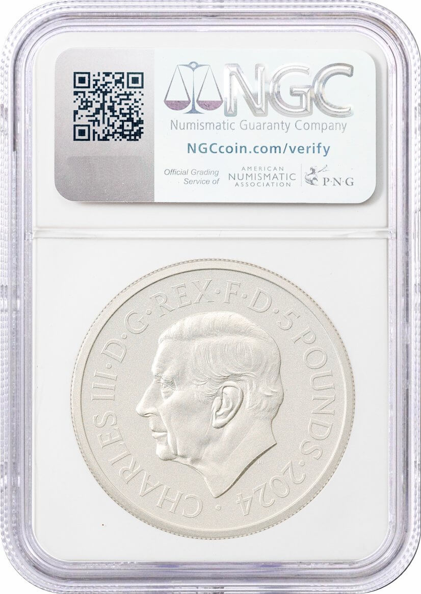 2024 & 2025 G. Britain S£5 2 oz Waterloo Medal Victory & Allied Leaders Two Coin Set NGC PF70 Matte Advanced Releases Jennings Signed Royal Mint Label With OGP