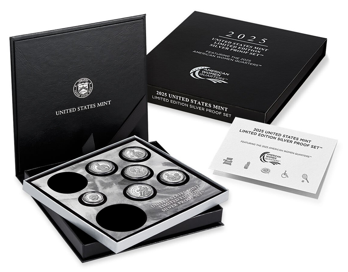 2025 S Limited Edition Silver Proof Set Kennedy NGC PF70 UCAM AR Facsimile Label and Silver Eagle NGC PF70 UCAM AR Gaudioso Signed U.S. MES with 6 Coin Bonus in OGP