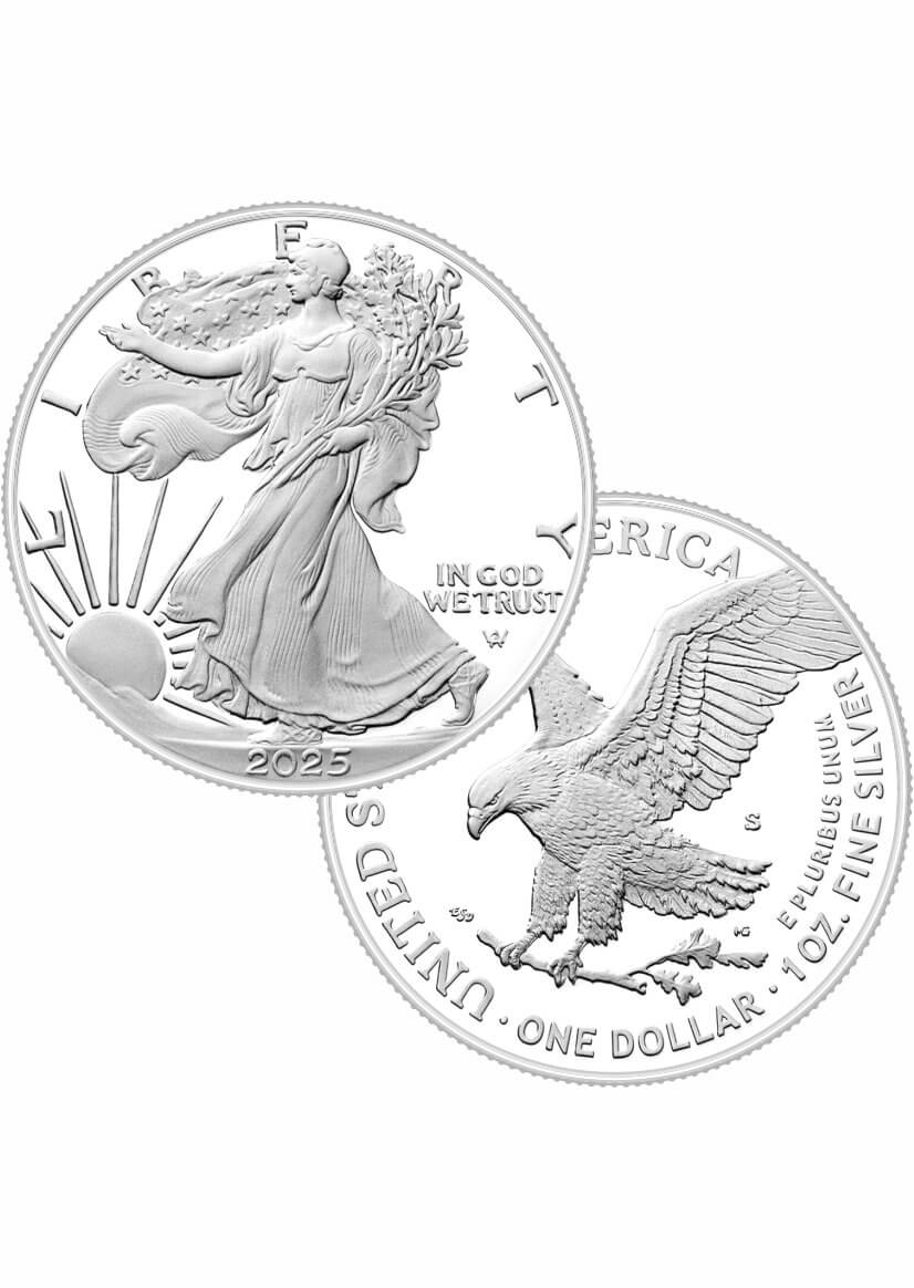 2025-S Proof Silver Eagle in OGP