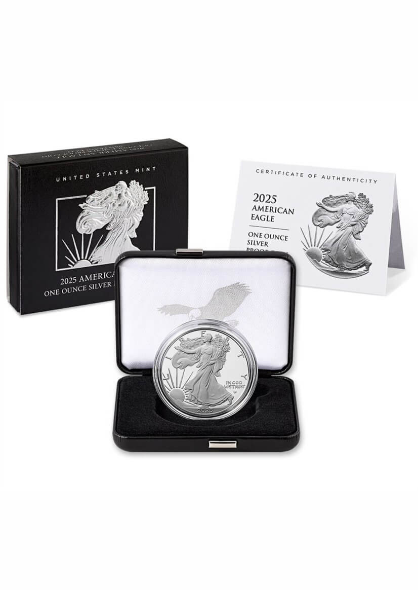 2025-S Proof Silver Eagle in OGP