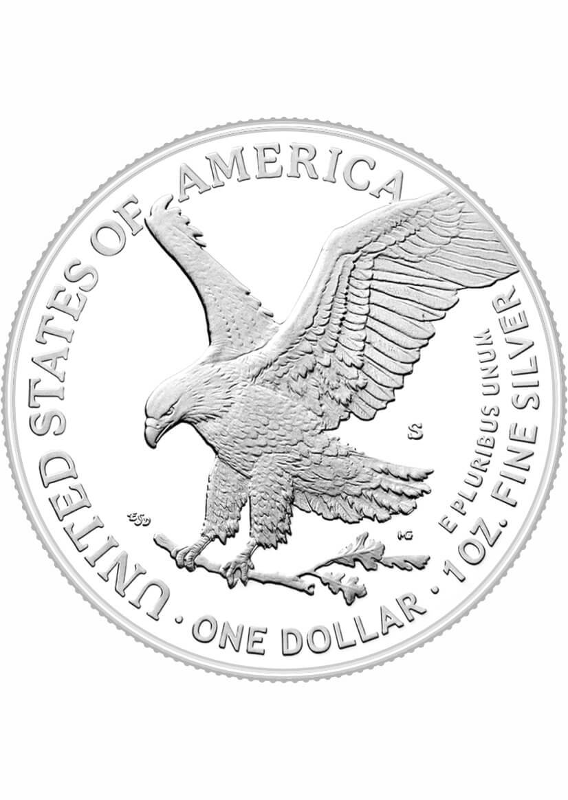 2025-S Proof Silver Eagle in OGP