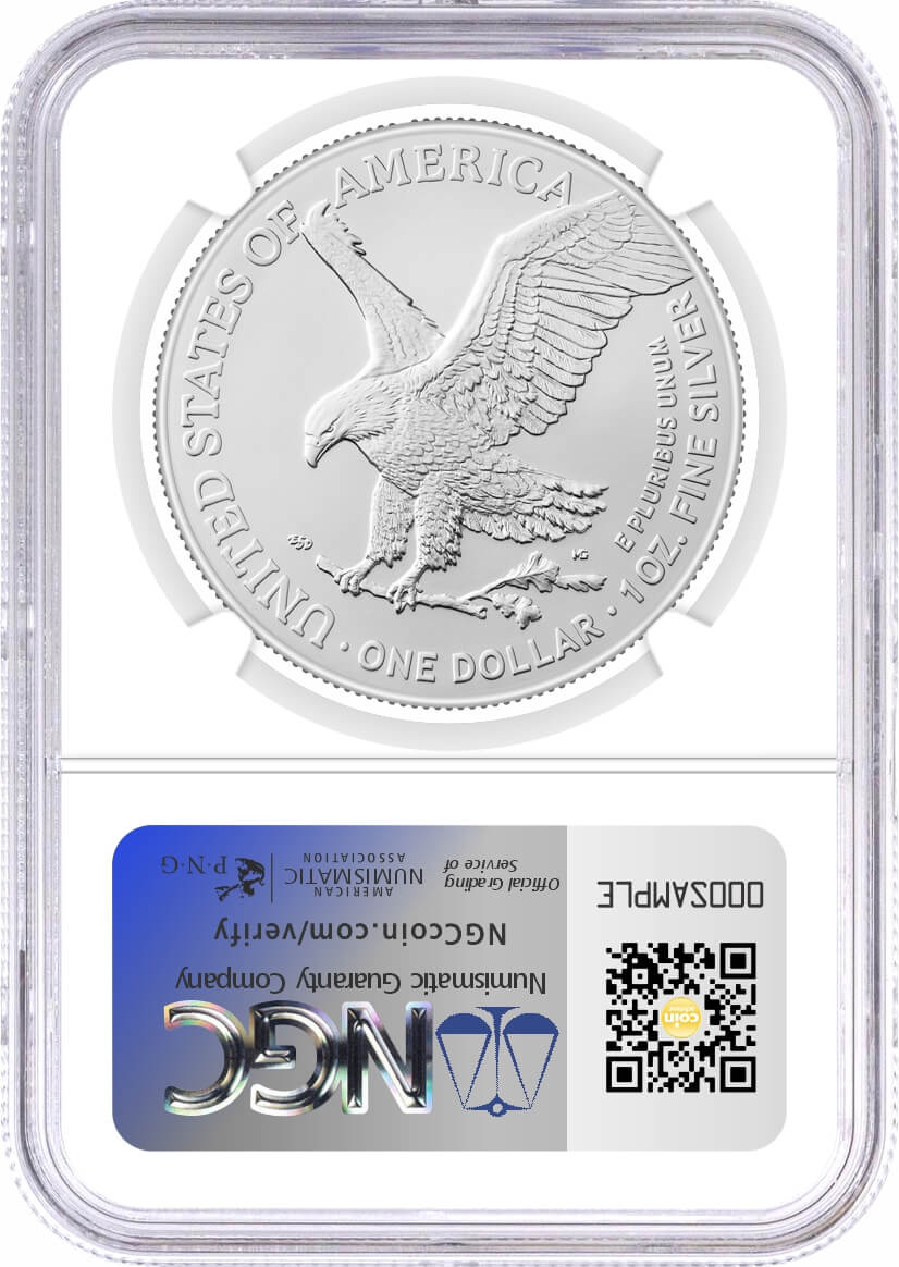 2026 $1 Silver Eagle NGC MS70 First Day of Issue Gaudioso Signed U.S. Mint Engraver Series