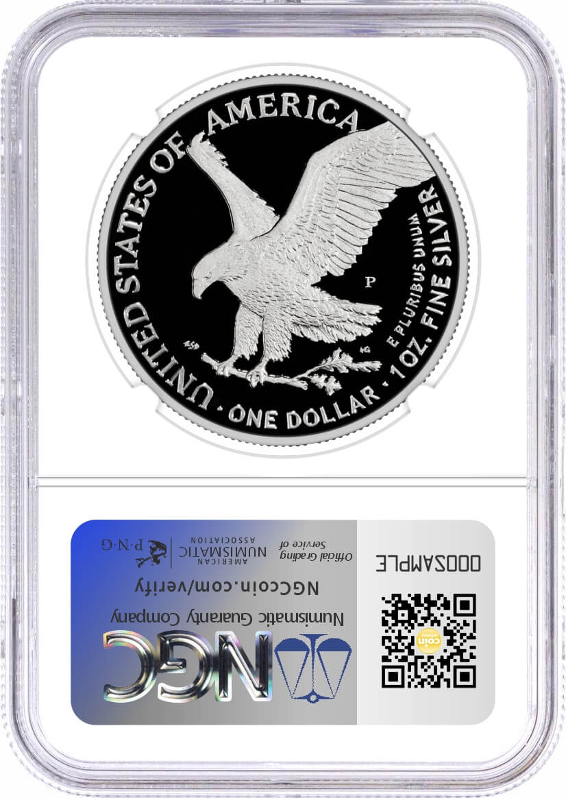 2026 P $1 1oz Proof Silver Eagle Congratulations Set NGC PF70 UCAM First Day of Issue Gaudioso Signed U.S. Mint Engraver Series