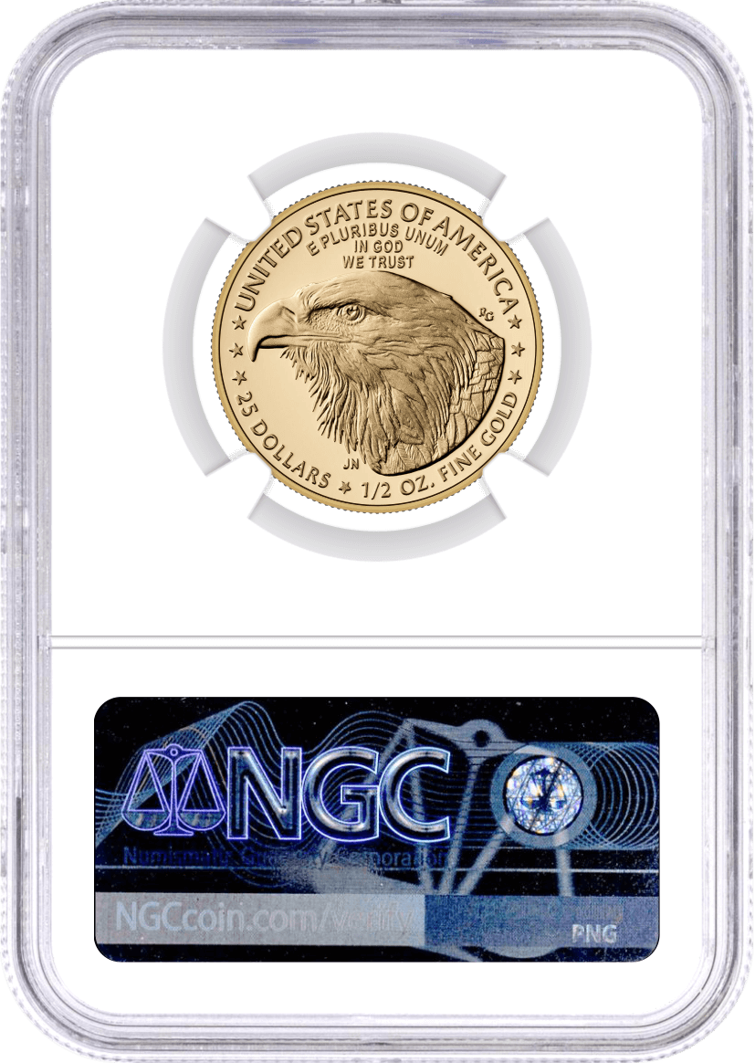 1776-2026 W $25 1/2 oz 250th Anniversary Liberty Bell Privy Proof Gold Eagle NGC PF70 Ultra Cameo Advance Releases Norris Signed U.S. Mint Designer Series