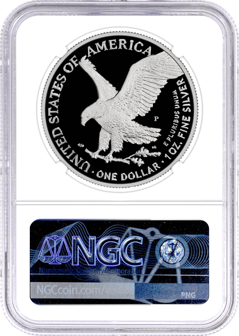 1776-2026 W $1 1 oz 250th Anniversary Liberty Bell Privy Proof Silver Eagle NGC PF70 Ultra Cameo First Day of Issue America250 Label