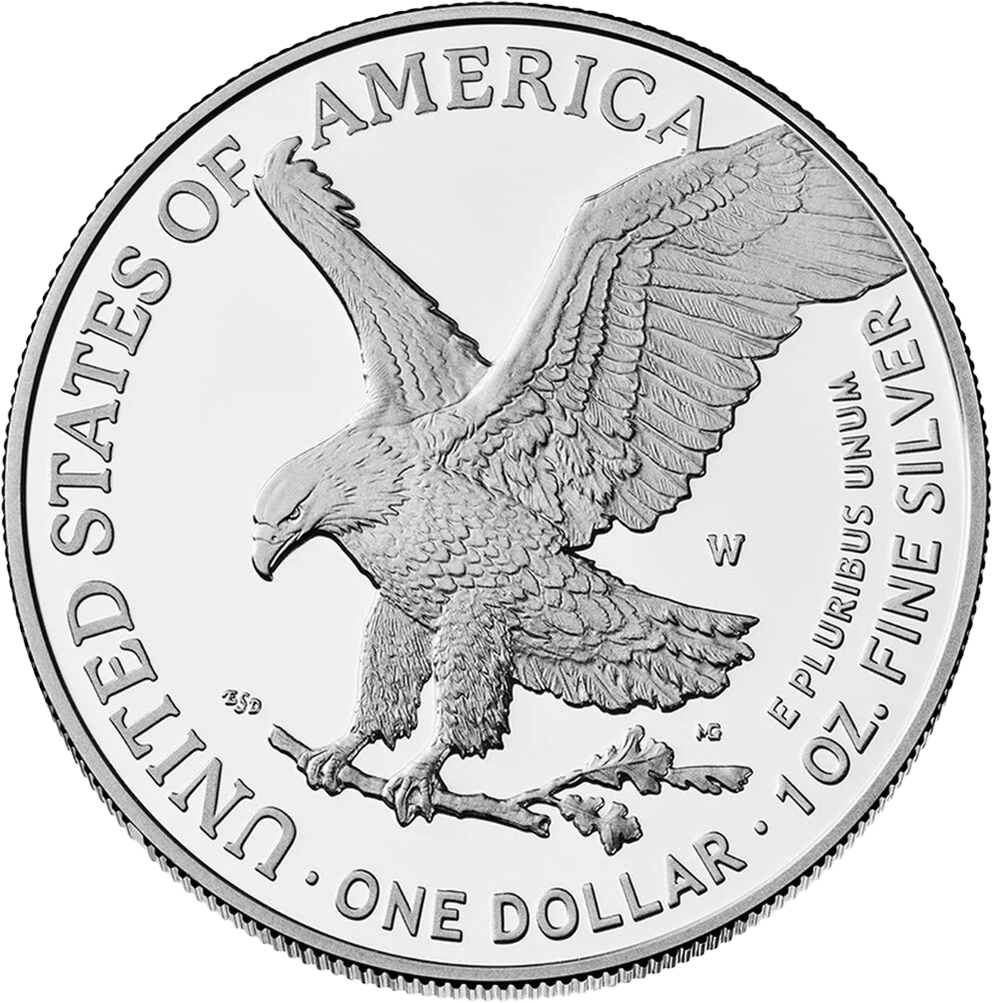 1776-2026 W $1 1 oz Proof Silver Eagle with 250th Anniversary Liberty Bell Privy in OGP