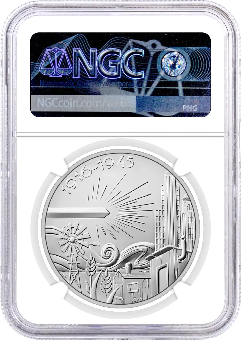1916(2026) W 10C 24K Gold Mercury Dime with Liberty Bell Privy + Companion Silver Medal Best of the Mint NGC SP70 FDOI Gaudioso Signed 1776 Freedom Label with Bonus 1776 2-Coin Display Case
