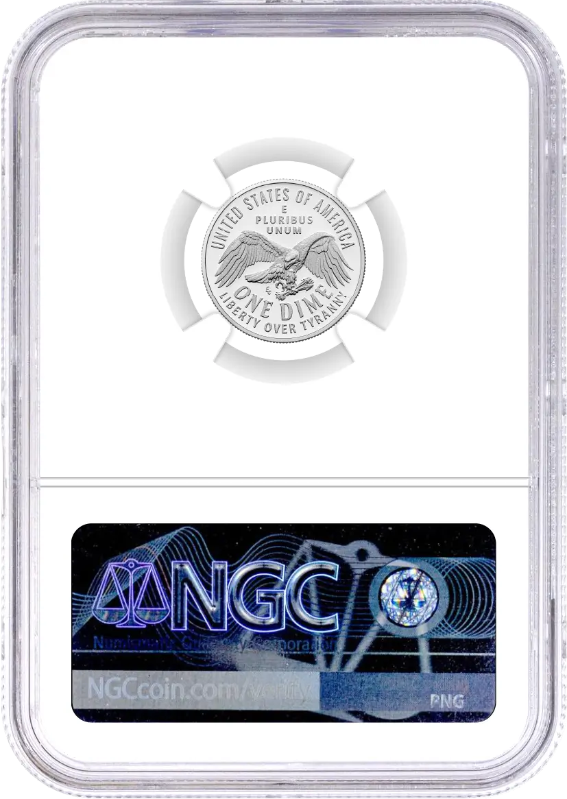 2026 S Semiquincentennial Silver Proof 10-Coin Set NGC PF70 UCAM First Day of Issue Gaudioso Signed 1776 Freedom Label with Coin Advisor 10-Slab Box