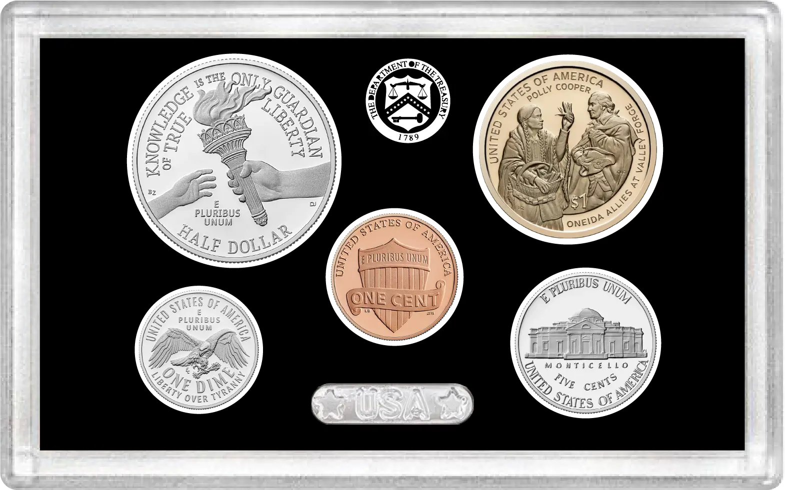2026 S Semiquincentennial Silver Proof 10-Coin Set in OGP NGC Gem Proof Banded First Day of Issue
