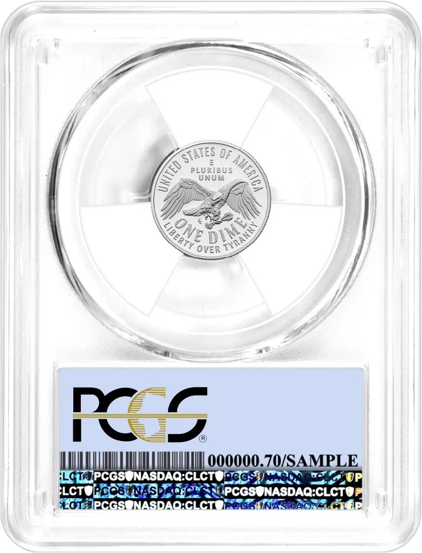 2026 S Semiquincentennial Silver Proof 10-Coin Set PCGS PR70 DCAM Advanced Release Flag Label with Coin Advisor 10-Slab Box