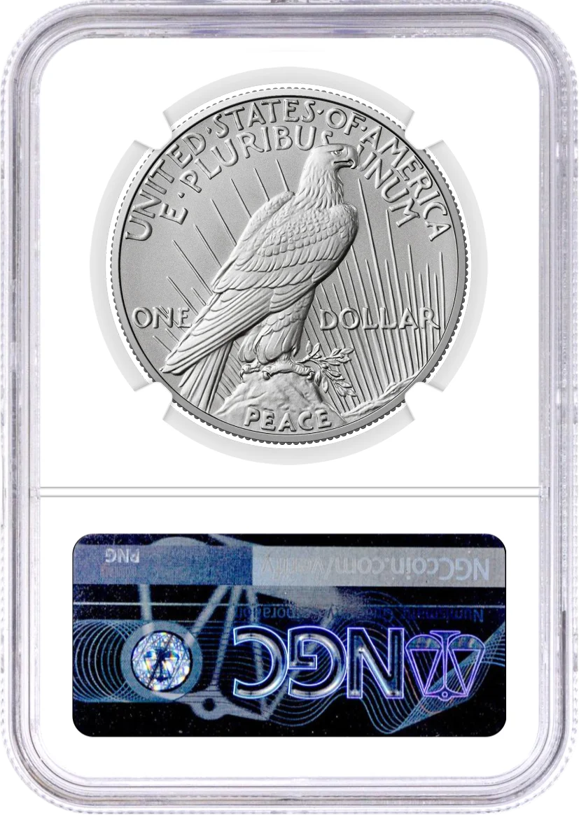 1776-2026 (W) $1 Enhanced Uncirculated Silver Morgan Dollar & Peace Dollar 2-Coin Set NGC MS70 Advance Releases Ryder Signed US Mint Designer Series with Bonus 1776 2-Coin Display Case