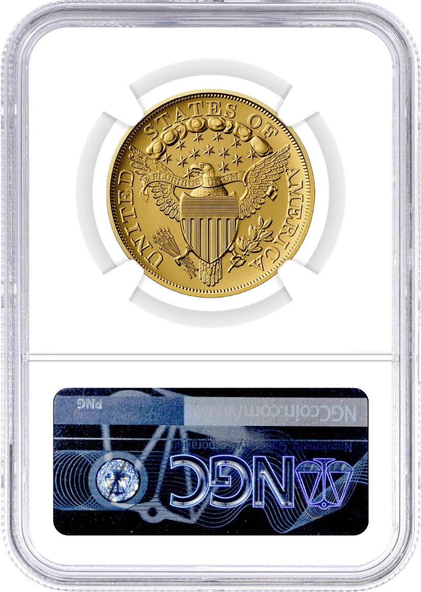 1804(2026) W $1 Silver Dollar 24K Gold Coin with Liberty Bell Privy + Companion Silver Medal Best of the Mint NGC SP70 FDOI Hollis Signed Flag Label with Bonus 1776 2-Coin Display Case