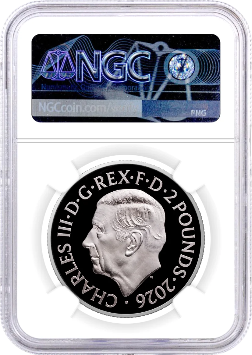 2026 G. Britain 1 oz Silver Lion & Eagle NGC PF70 Advance Releases