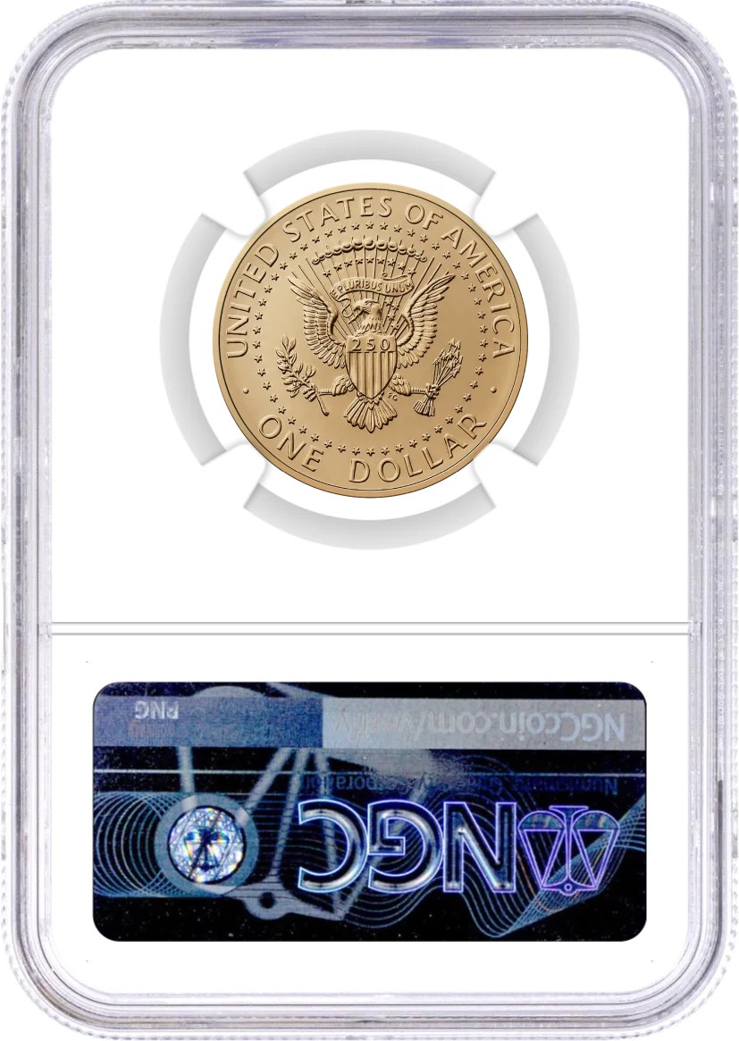 1776-2026 $1 Trump NGC MS67 Advance Releases Hollis Signature