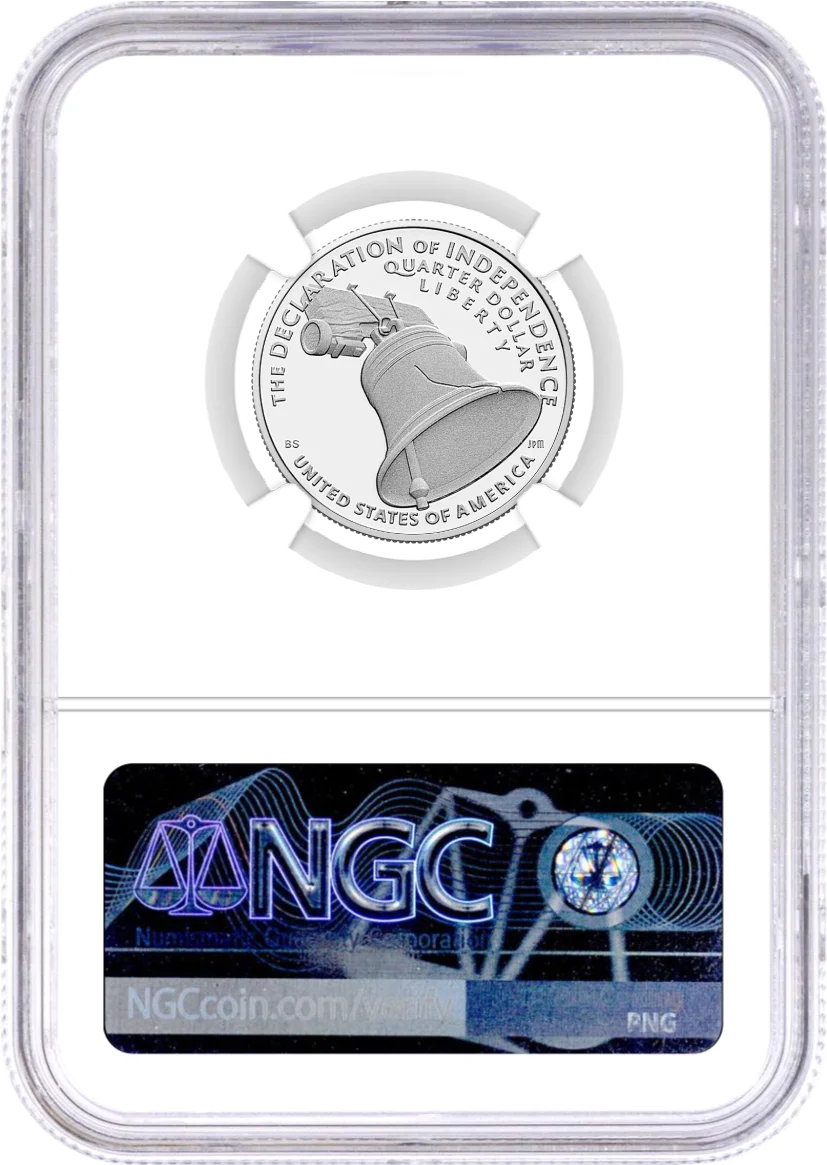 2026 S Semiquincentennial Silver Proof 10-Coin Set NGC PF70 UCAM First Day of Issue Hollis Signed with Coin Advisor 10-Slab Box