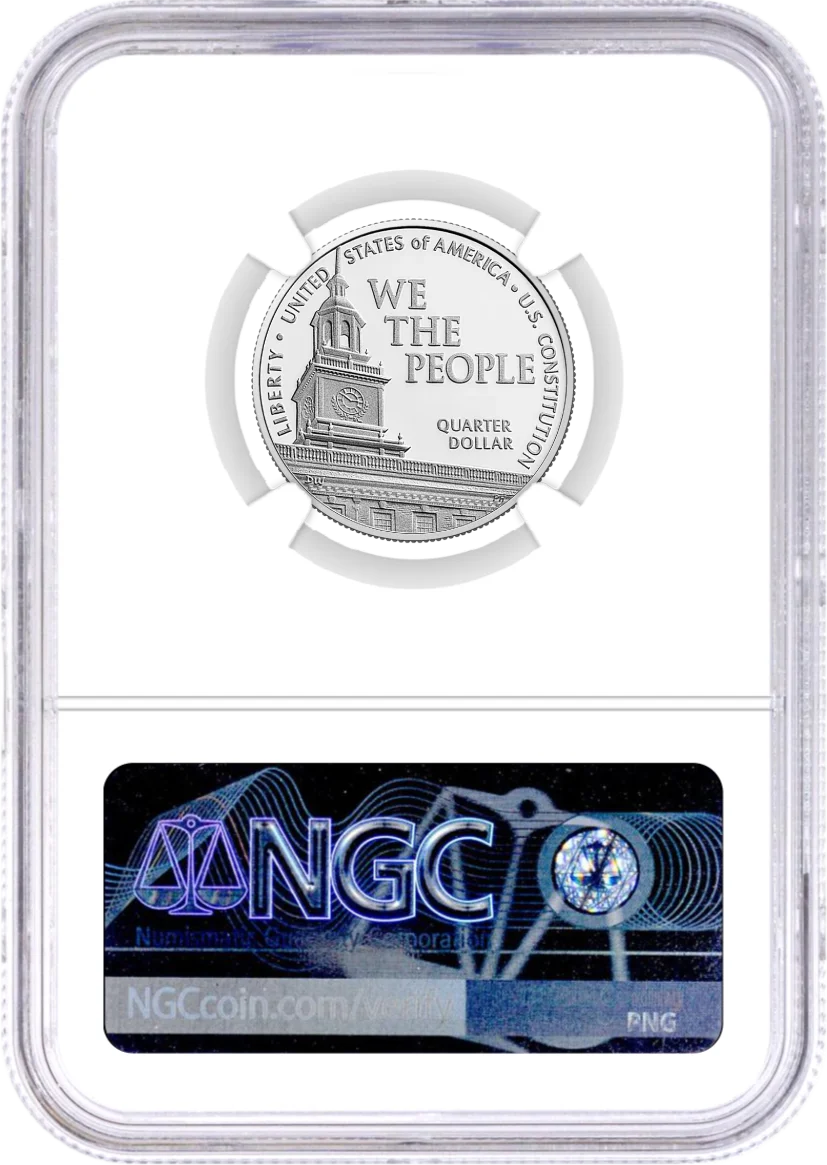2026 S Semiquincentennial Silver Proof 10-Coin Set NGC PF70 UCAM First Day of Issue Hollis Signed with Coin Advisor 10-Slab Box