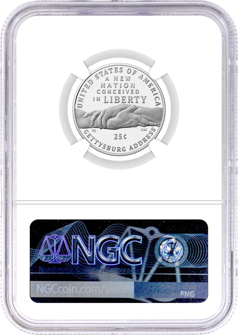 2026 S Semiquincentennial Silver Proof 10-Coin Set NGC PF70 UCAM First Day of Issue Hollis Signed with Coin Advisor 10-Slab Box