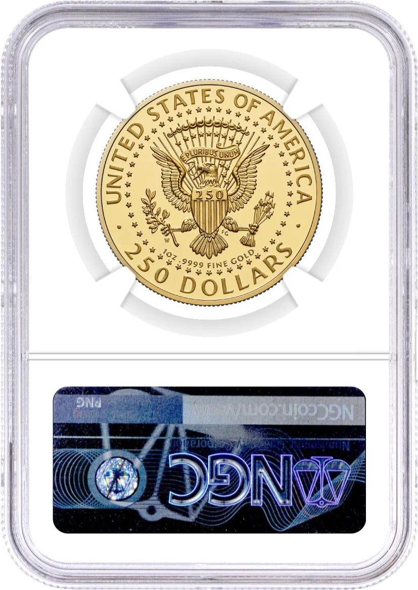 2026 W 24K Gold Proof Semiquincentennial Donald J. Trump NGC PF70 UCAM Advance Releases America250™ Label