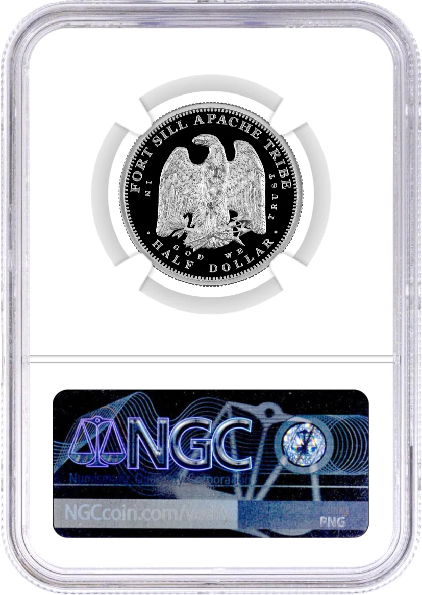 1879(2026) Morgan Pattern 4-Coin Set NGC PF70 UCAM Advance Releases Gaudioso Signed with Bonus Whitman US Pattern Coins Book