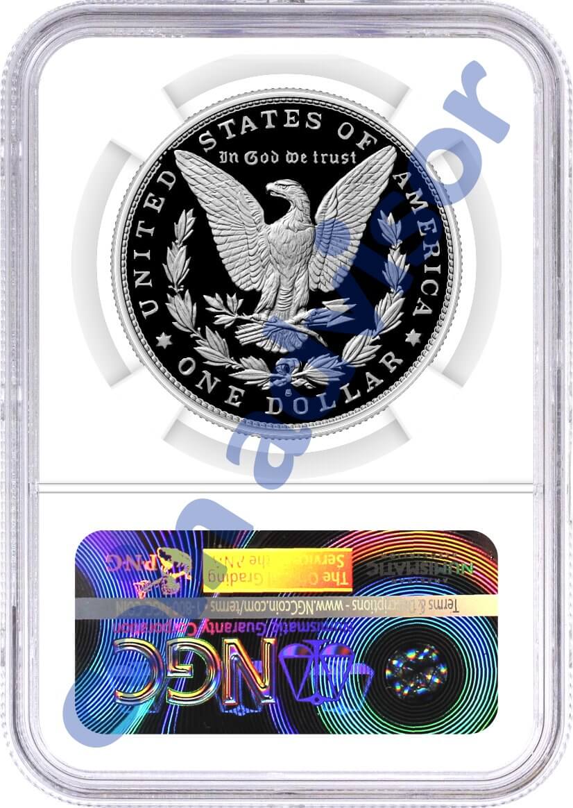 2023 S $1 Proof Silver Morgan Dollar and Peace Dollar 2 Coin Duo NGC PF70 UCAM Advance Releases Advance Label