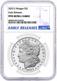 2023 S $1 Proof Silver Morgan Dollar NGC PF70 UCAM Early Releases