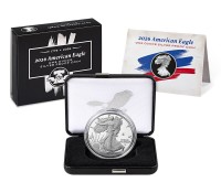 1776-2026 W $1 1 oz Proof Silver Eagle with 250th Anniversary Liberty Bell Privy in OGP