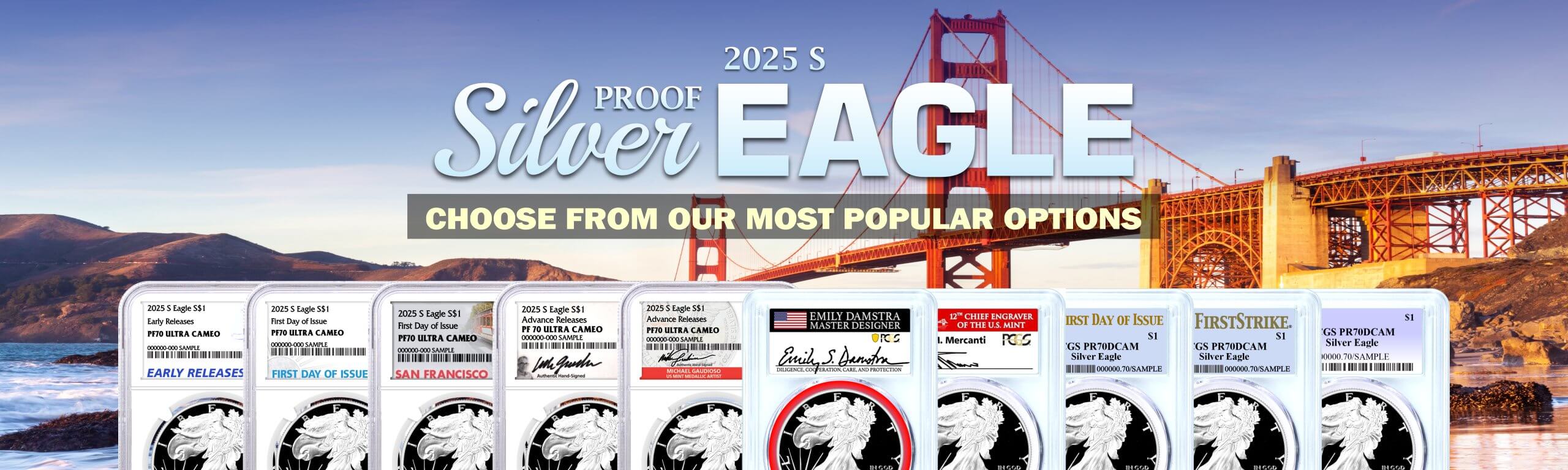 2025 San Francisco Proof Silver Eagles