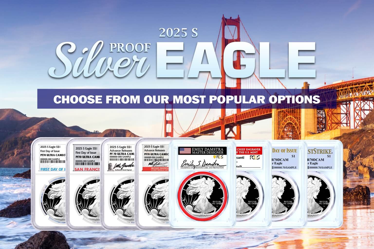 2025 San Francisco Proof Silver Eagles